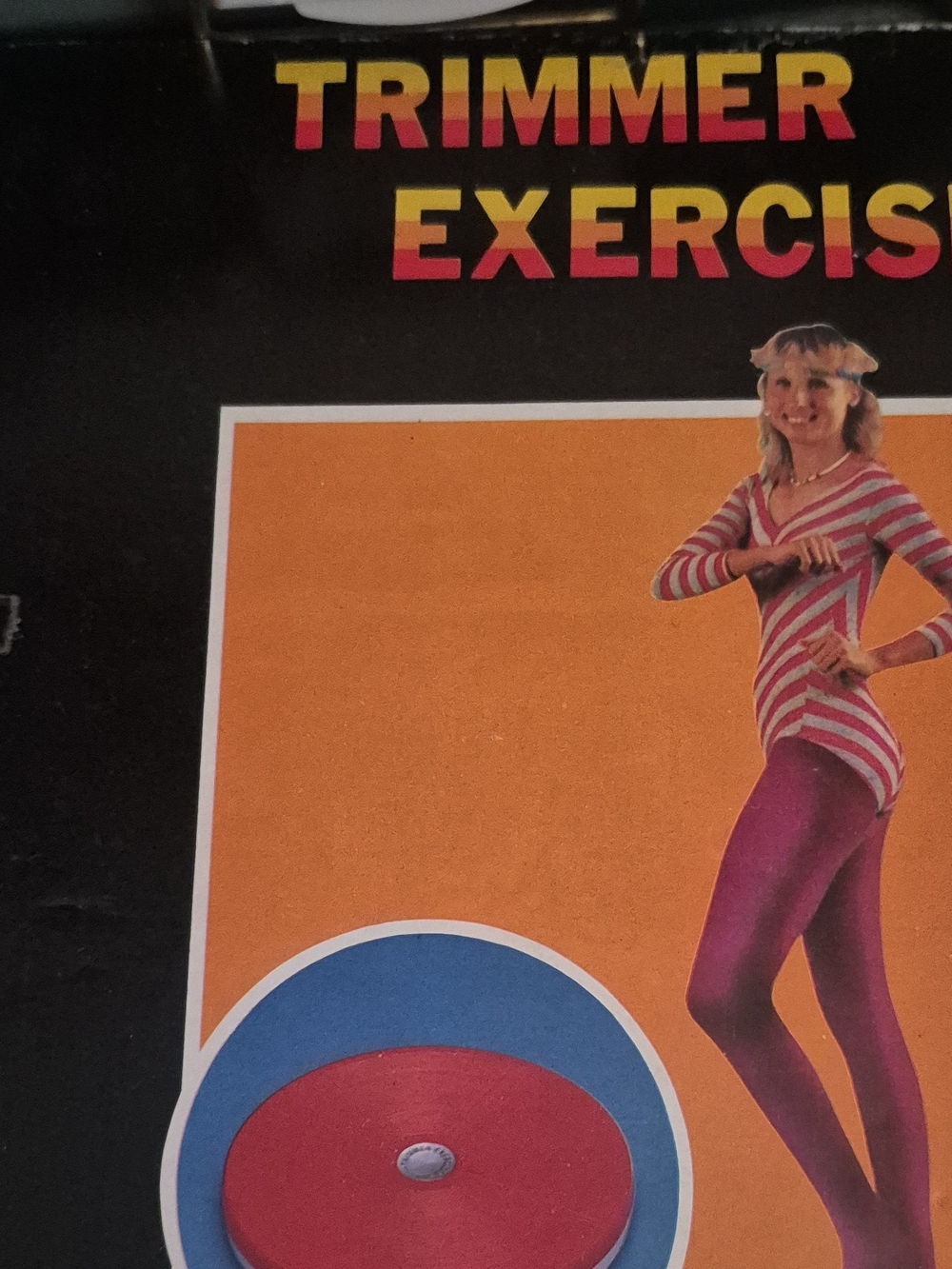 Vintage Trimmer Exerciser Fitness Disc Equipment Jobar International RARE